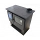 Küchenofen / Küchenhexe mit Backofen und Kochplatte Verso, Modell CS Lite, Leistung 7.7kW | Küchenofen / Küchenhexe |  |