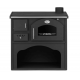 Küchenofen / Küchenhexe mit Backofen und Kochplatte Zvezda, Modell Classic GF, Leistung 5.9kW | Küchenofen / Küchenhexe |  |