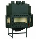Kamineinsatz, Kamin Prity, Modell TC2F, Leistung 18.5kW, Gebläse, Gusseisentür, Panoramablick | Kamin | Kamineinsatz |