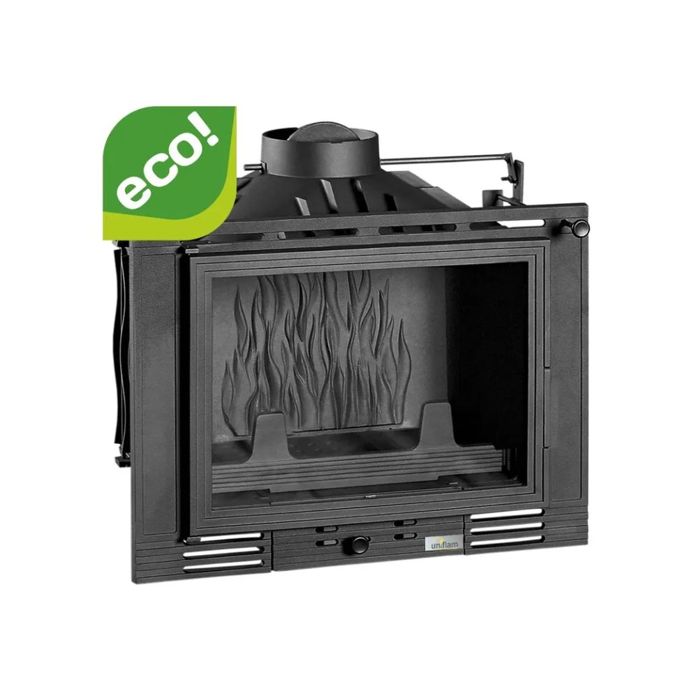 Kamin UNIFLAM 700 ECO mit Drosselklappe und Luftzufuhr, 8 kW | Kamineinsatz Gusseisen | Kamin |