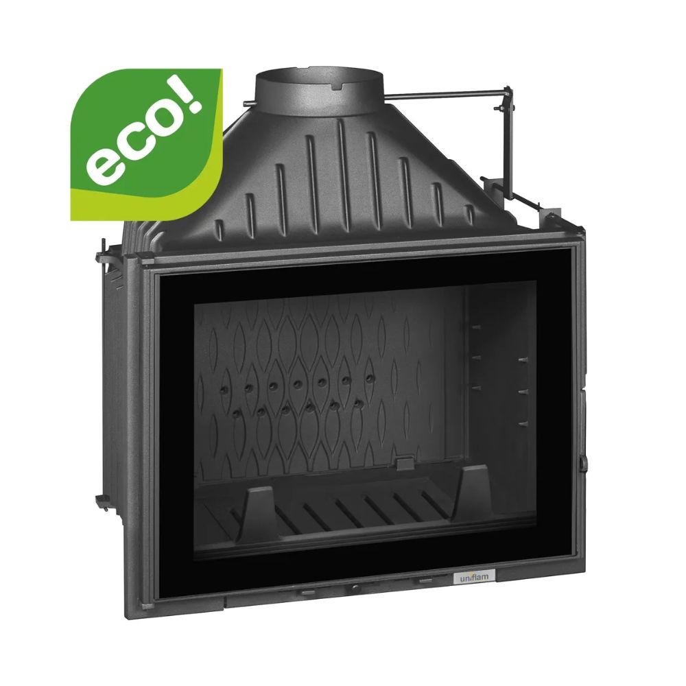 Kamin UNIFLAM 700 PLUS ECO mit Drosselklappe und Luftzufuhr, 12 kW | Kamineinsatz | Kamin |