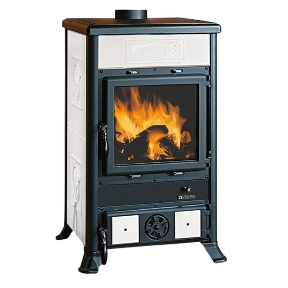 Italienischer Kaminofen, Holzofen La Nordica Rossella R1 Weiß, 9kW | Holzofen | Kaminofen |