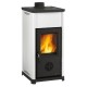 Italienischer Kaminofen, Holzofen La Nordica Tea Weiß, 7kW | Holzofen | Kaminofen |