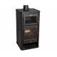 Kaminofen, Holzofen mit Backfach Prity, Modell FM, Leistung 12.1kW | Holzofen | Kaminofen |