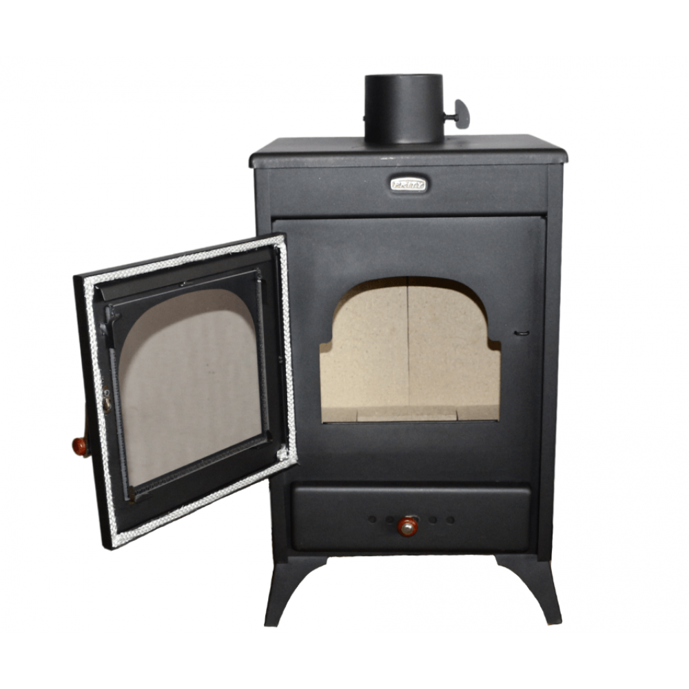 Kaminofen, Holzofen Prity, Modell K1 R, Leistung 9,5 kW, Füße | Holzofen | Kaminofen |