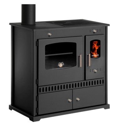 Küchenofen / Küchenhexe Prometey Perfect Eco mit linkem Rauchabzug, 7kW - Küchenofen / Küchenhexe