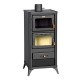 Kaminofen, Holzofen mit Backfach Prity, Modell FM E, Leistung 12.1kW, Füße | Holzofen | Kaminofen |