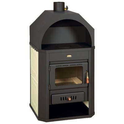 Kaminofen, Holzofen Wasserführend Prity, Modell W17, Leistung 23.2kW, Gewölbt - Produktvergleich