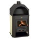 Kaminofen, Holzofen Wasserführend Prity, Modell W17, Leistung 23.2kW, Gewölbt | Wasserführender kaminofen | Kaminofen |