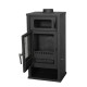 Kaminofen, Holzofen mit Backfach Balkan Energy, Modell Troy, Leistung 7.8kW | Holzofen | Kaminofen |