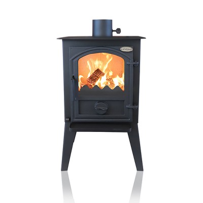 Kaminofen Verso 1 LL CID mit Gusseisentür, 7.5kW - Verso