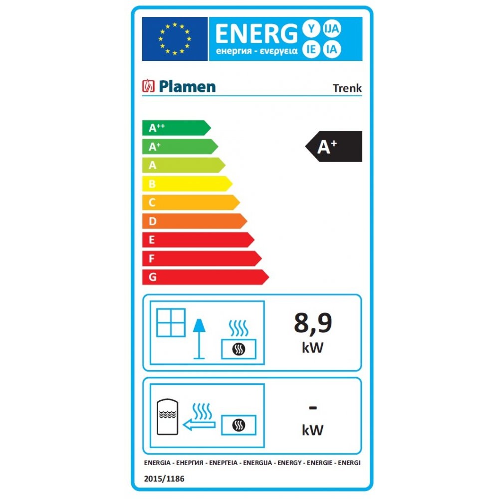 Holzofen Plamen, Modell Trenk, Leistung 8.9kW, Füße | Holzofen | Kaminofen |