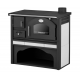 Küchenofen mit Backofen und Kochplatte Zvezda, Modell Classic GF Keramik, Leistung 5.7kW | Holz |  |