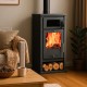 Kaminofen, Holzofen mit Backfach Balkan Energy, Modell Troy, Leistung 7.8kW | Holzofen | Kaminofen |
