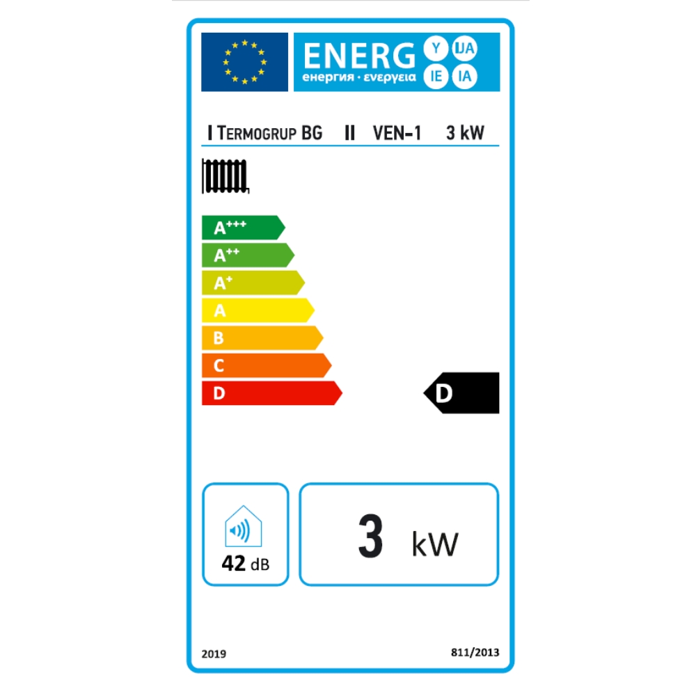Elektroheizkessel zur Raumbeheizung Balkan Energy VEN-1, 3kW | Elektroheizkessel |  |