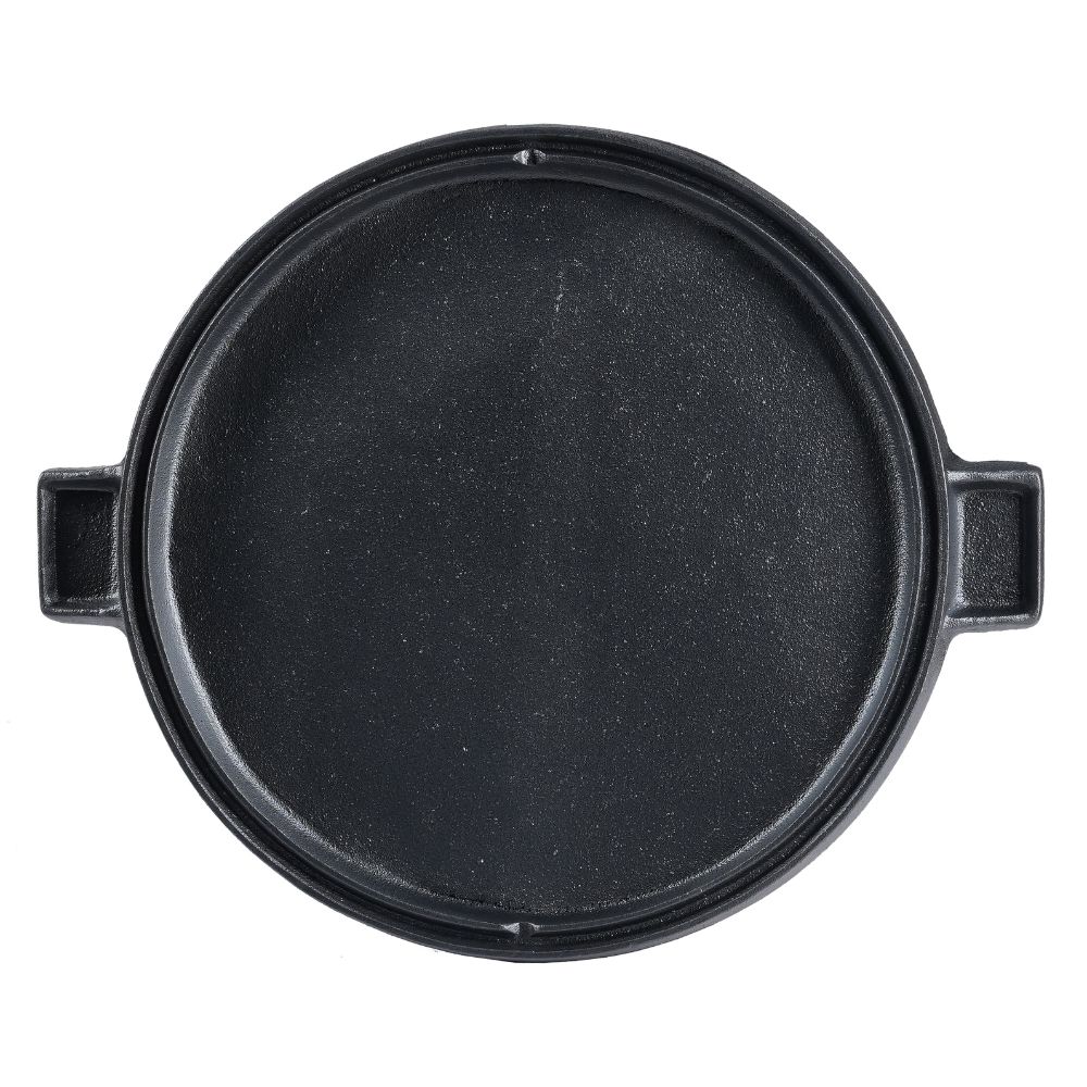 Doppelseitige Grillplatte aus Gusseisen, Ф35 | Gusseisenplatte |  |