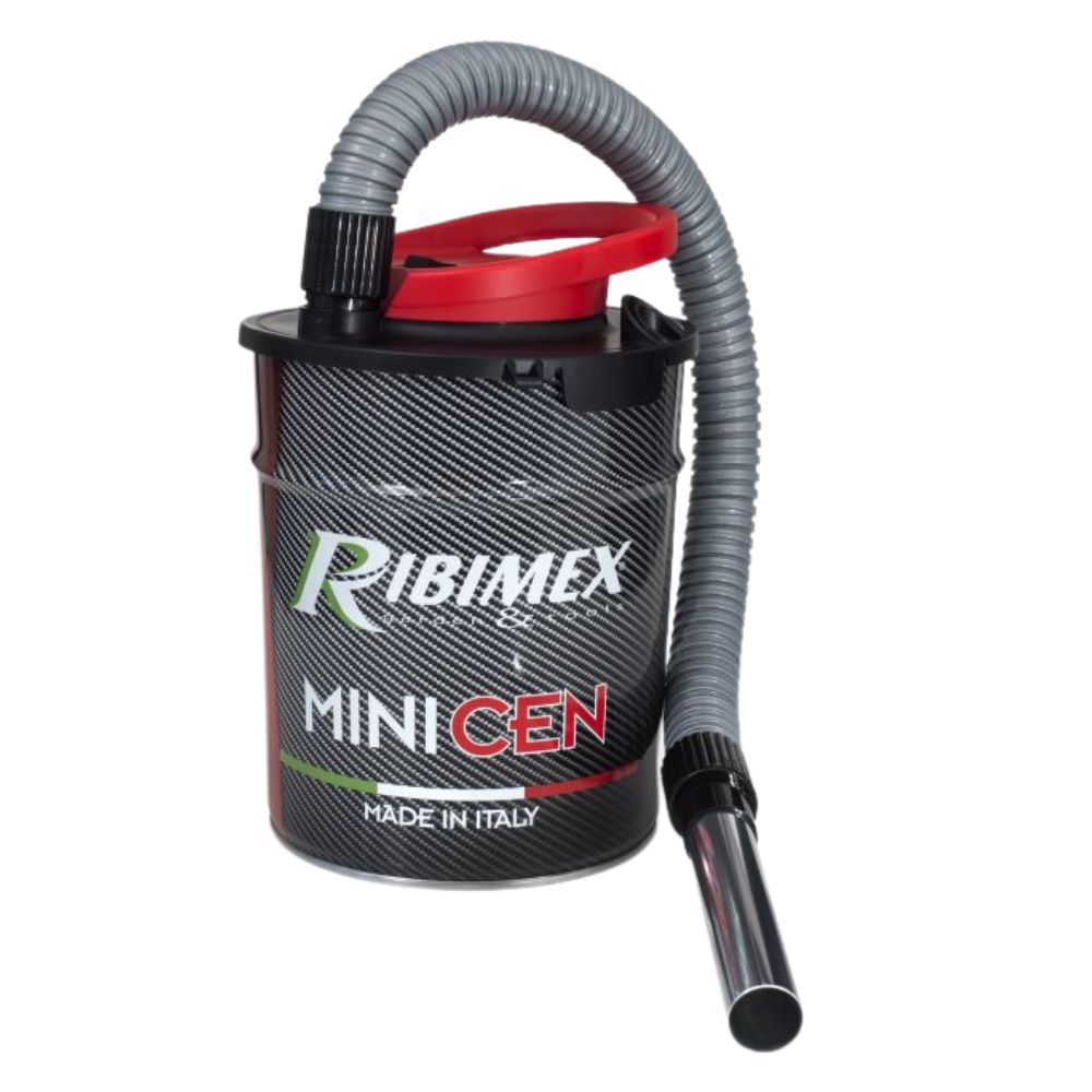 Elektrischer Aschesauger Ribimex, Modell Minìcen, Fassungsvermögen 10 L | Aschesauger & Filter |  |