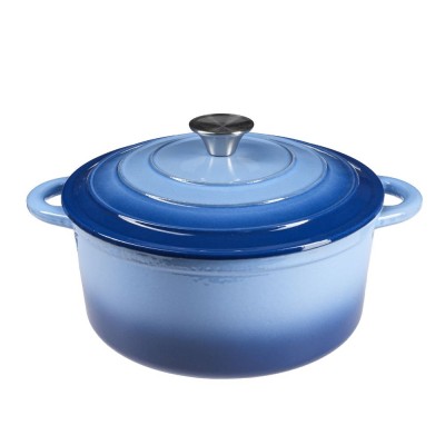 Emaillierter Gusseisen Topf, Blau, Ф22 - Produktvergleich