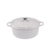 Gusseisen Topf Tiefer Solagio, Ivory, Ф20