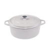 Gusseisen Topf Tiefer Solagio, Ivory, Ф24