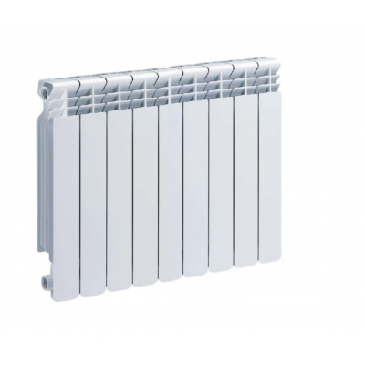 Aluminium Heizkörper Helyos Evo H600, 9 Abschnitte 1602W - Heizkörper