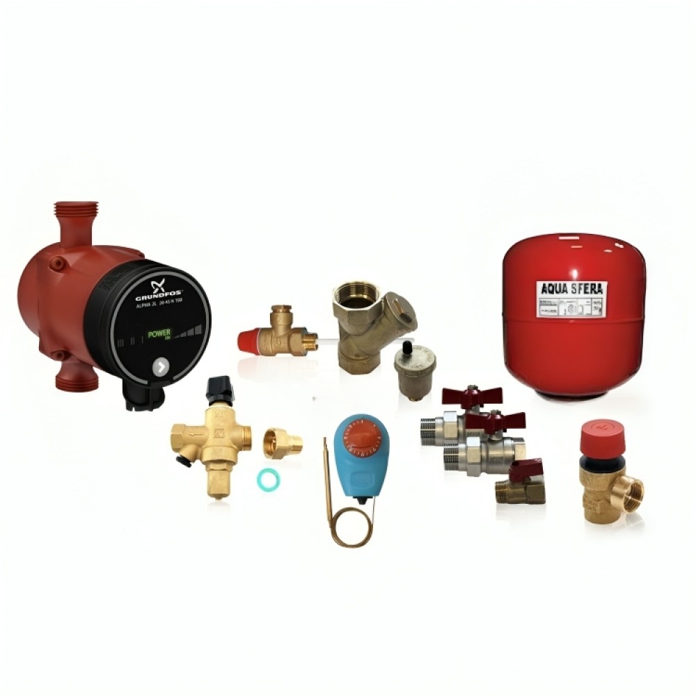 Hydraulik kit für geschlossene Systeme | Hydrauliksätze | Zentralheizung |