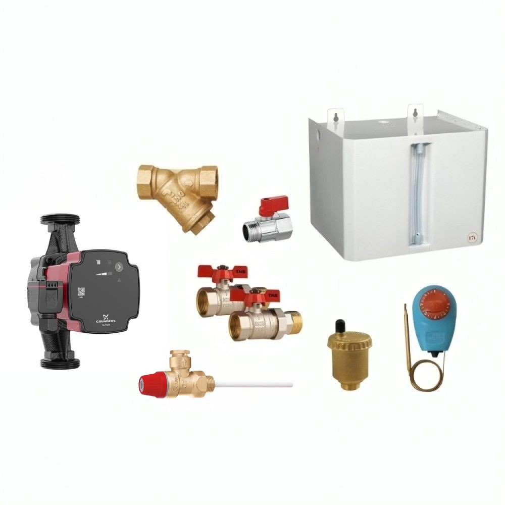 Hydraulik kit für offene Systeme | Zentralheizung | Wasserinstallation |