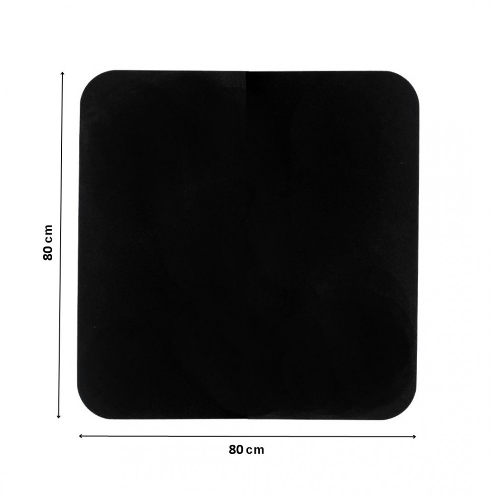 Funkenschutzplatte Stahl 2mm, Größe 80x80cm | Zubehör |  |