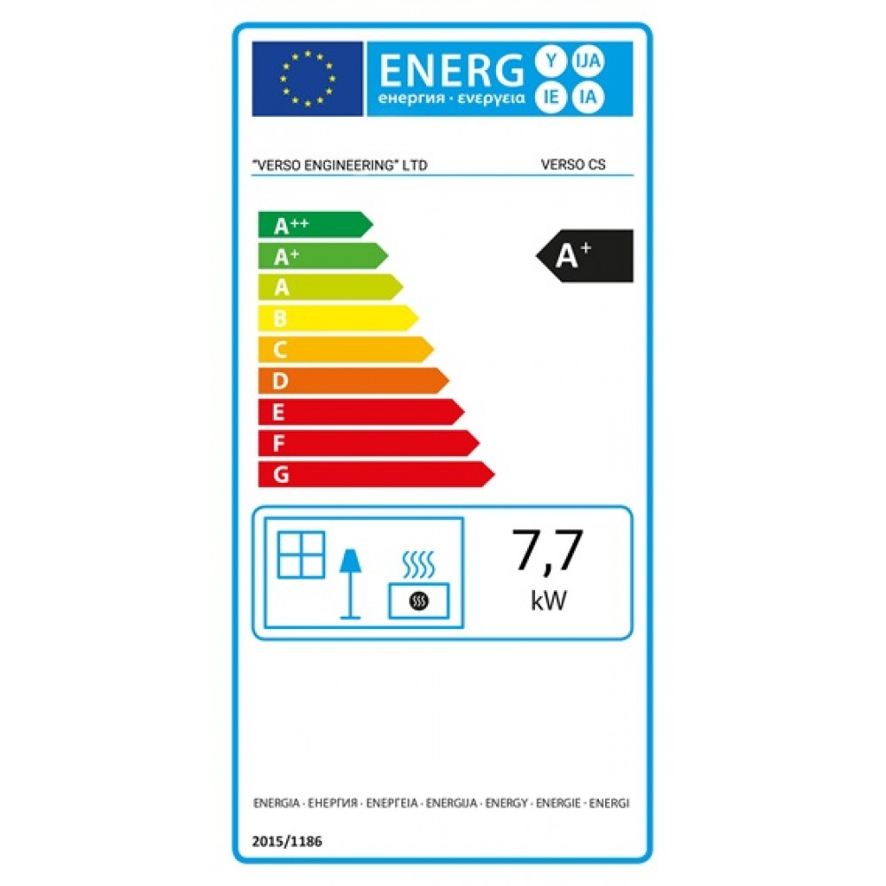 Küchenofen / Küchenhexe mit Backofen und Kochplatte Verso, Modell CS Lite, Leistung 7.7kW | Küchenofen / Küchenhexe |  |