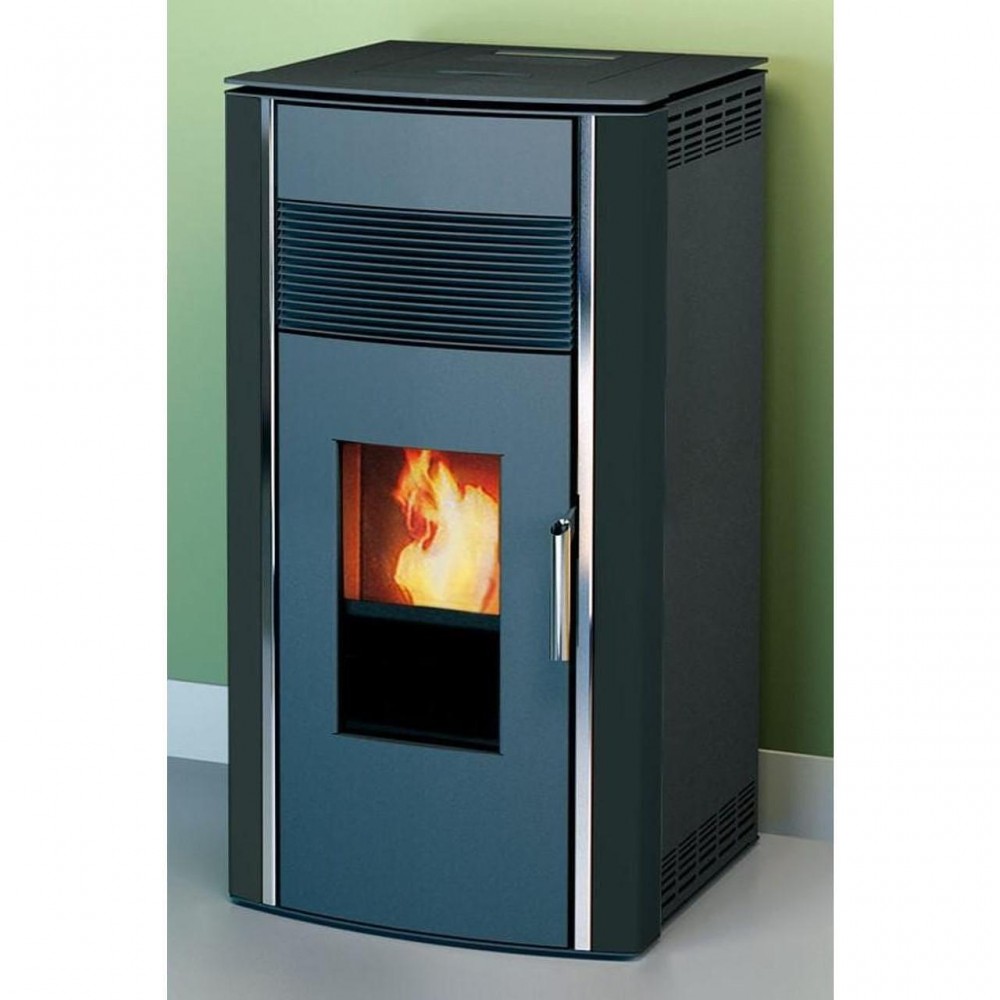 Pelletkamin Alfa Plam Luca Black, 8kW | Pelletkamin | Pelletofen |