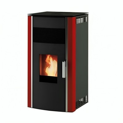 Pelletkamin Alfa Plam Luca Rot, 8kW - Produktvergleich