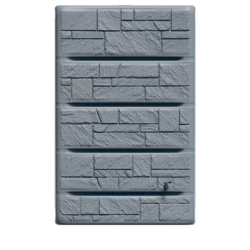 Regenwassertank Prosperplast Arves Wall Stone, 400L, Anthrazit |  |  |