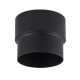 Rauchrohr / Ofenrohr Adapter PARKANEX, Stahl, Schwarz, Ø130-150, Dicke 2mm | Ofenrohre | Schornstein |