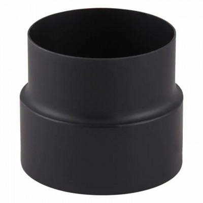 Rauchrohr / Ofenrohr Adapter PARKANEX, Stahl, Schwarz, Ø130-150, Dicke 2mm - Produktvergleich