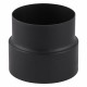 Rauchrohr / Ofenrohr Adapter PARKANEX, Stahl, Schwarz, Ø130-150, Dicke 2mm | Ofenrohre | Schornstein |