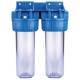 Wasserfiltergehäuse Senior 10" mit enthaltenen Filtern, 1" Anschlussgröße | Trinkwassertanks |  |