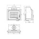 Kamin UNIFLAM 600 DURO S mit Luftzufuhr, 10 kW | Kamineinsatz | Kamin |