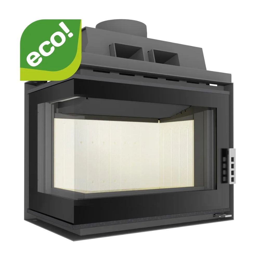 Kamin UNIFLAM 600 DURO S mit Luftzufuhr, linke Seite, 11 kW          Ask ChatGPT | Kamineinsatz | Kamin |