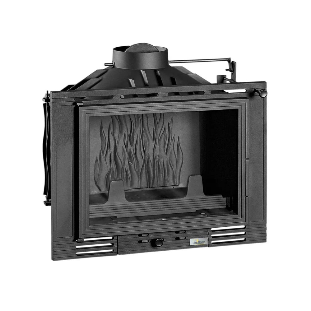 Kamin UNIFLAM 700 ECO mit Drosselklappe und Luftzufuhr, 8 kW | Kamineinsatz Gusseisen | Kamin |