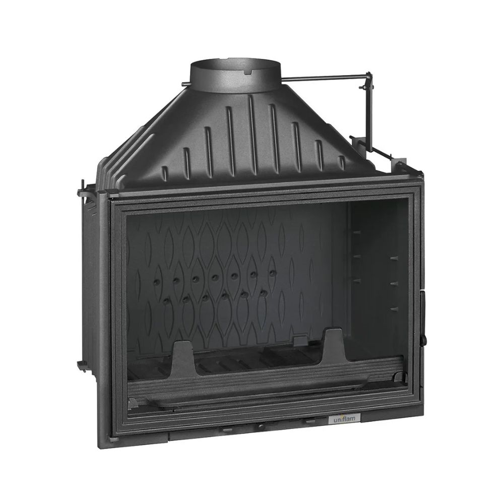 Kamin UNIFLAM 700 LUX ECO mit Drosselklappe und Luftzufuhr, 12 kW | Kamineinsatz Modern | Kamin |