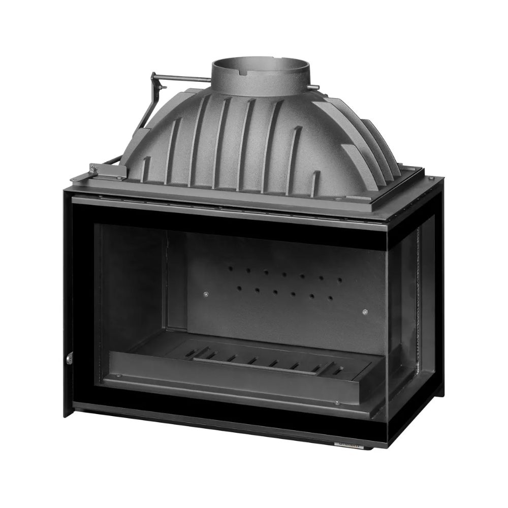 Kamin UNIFLAM 700 PLUS ECO mit Drosselklappe, rechte Seite, 9 kW | Kamineinsatz Modern | Kamin |