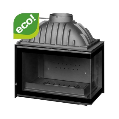 Kamin UNIFLAM 700 PLUS ECO mit Drosselklappe und Luftzufuhr, rechte Seite, 9 kW - Produktvergleich