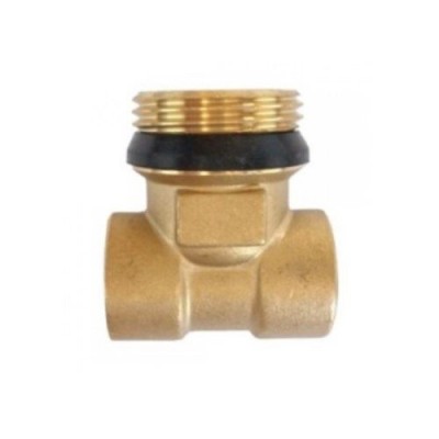 T-Stück - Messing vernickelt, 3/4" x 1/2" x 1/2" - Produktvergleich