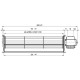 Tangentialventilator Fergas für Pelletofen Anselmo Cola, Cadel, Ferroli, La Nordica, Ø60 mm, fließen 180 m³/h | Pelletofen Ersatzteile | Ersatzteile |
