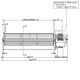 Tangentialventilator Fergas für Pelletofen Edilkamin mit Ø80 mm, fließen 485 m³/h | Pelletofen Ersatzteile | Ersatzteile |