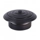 Ofenrohr Wandrosette, Schwarz Ф130 | Ofenrohr Wandrosette | Schornstein |