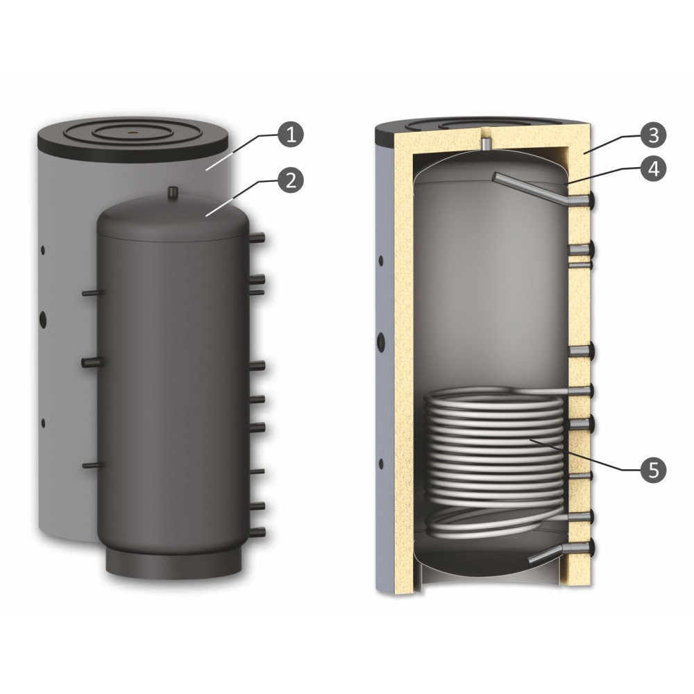 Pufferspeicher Sunsystem, Solarspeicher Modell PR 3000, Kapazität 3000L, Ein Wärmetauscher | Pufferspeicher Pufferspeicher Sunsystem, Solarspeicher Modell PR 3000, Kapazität 3000L, Ein Wärmetauscher | Pufferspeicher | Warmwasserspeicher |