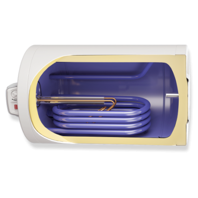 Warmwasserspeicher, Boiler Eldom Modell M1, Volumen 80L, horizontal, ein Wärmetauscher - Eldom Vertical 150L, One heat exchanger
