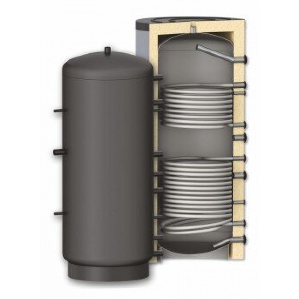 Pufferspeicher Sunsystem, Solarspeicher Modell PR2 1500, Kapazität 1500L, Zwei Wärmetauscher | Pufferspeicher Pufferspeicher Sunsystem, Solarspeicher Modell PR2 1500, Kapazität 1500L, Zwei Wärmetauscher | Pufferspeicher | Warmwasserspeicher |