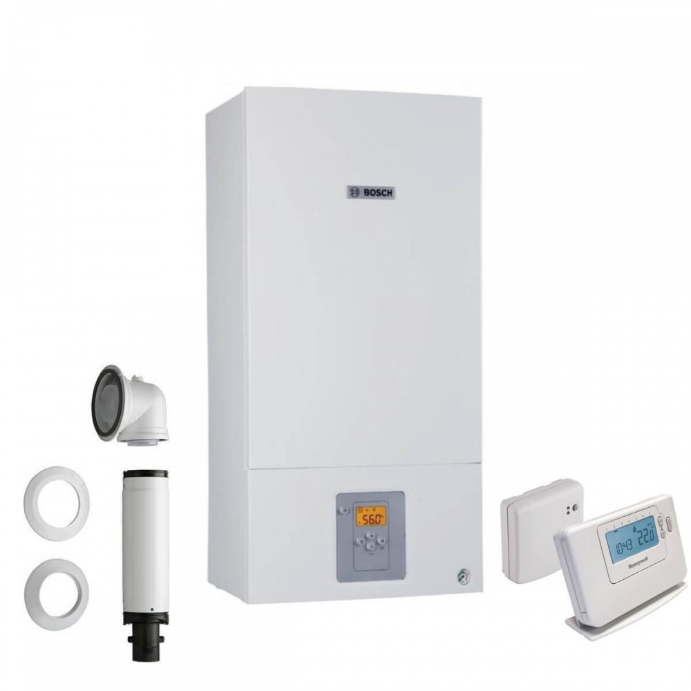 Bosch Condens 2500W + Flue kit + Wireless thermostat | Gas Brennwertkessel Bosch Condens 2500W + Flue kit + Wireless thermostat | Gas Brennwertkessel | Gas |